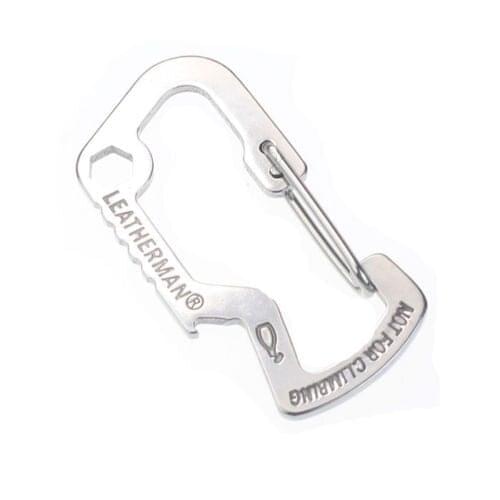 Survival Multi Tools Carabiner Key Chain Keyring Travel Bottle Opener Cap Camping Climbing Snap Clip Lock Hook Camping Tools