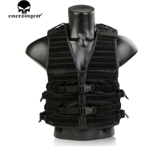 Emersongear Duty Tactical Vest Service Modular Chest Rig For Outdoor Shooting Airsoft Hunting Body Armor Protection Lightweight