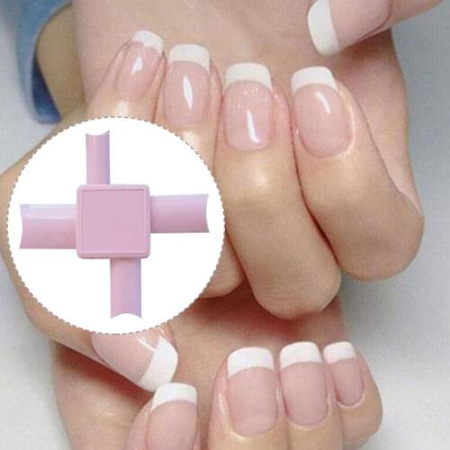 Professional Trimmer Guide for Acrylic Nails Pro French Nail Tips Model Pink Nail Art Edge French Manicure Cutter Nail Art Tool