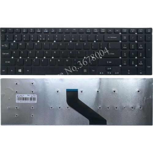 US Laptop Keyboard for Acer Aspire E5-511 E5-511-P9Y3 E5-511G E5-571G E1-511P E5-521G E5-571PG E5-571 ES1-512 ES1-711 ES1-711G