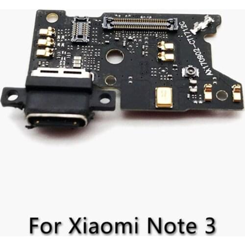 USB Charger Board Port Connector Mic PCB Dock Charging Flex Cable For XIAOMI Note 3