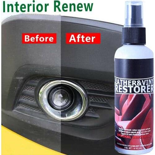 30ml Car Interior Wax Spray Tire-specific Retreading Agent Clean Coating Polishing Protection Car Cleaning Car Accesories TSLM1