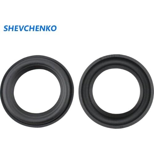 1.5 Inch 45mm Speaker Rubber Edge Repair 1.75 Inch Speaker Surround Accessories General Folding Edge DIY 2pcs