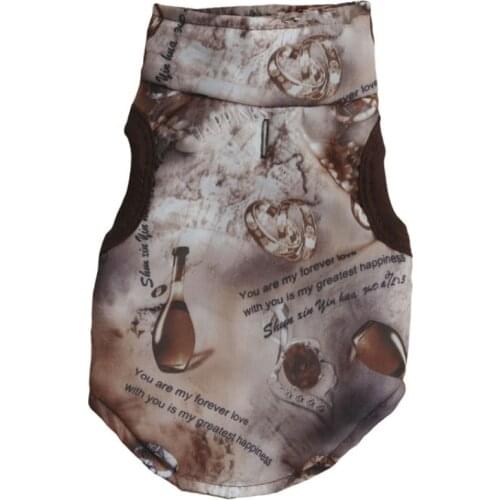 1PC Cotton Winter Warm Dog Camo Vest Coat Pet Sleeveless Shirt Coat Jacket Puppy Clothes Sweatshirt Dog Clothes Dog Supplies