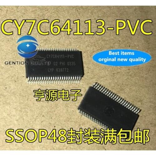 10PCS CY7C64113 CY7C64113-PVC CY7C64113-PVCG SSOP48 in stock 100% new and original
