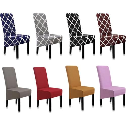 Dining Chair Covers Solid Color Covers For Chairs Spandex Stretch Chair Covers Universal A45010