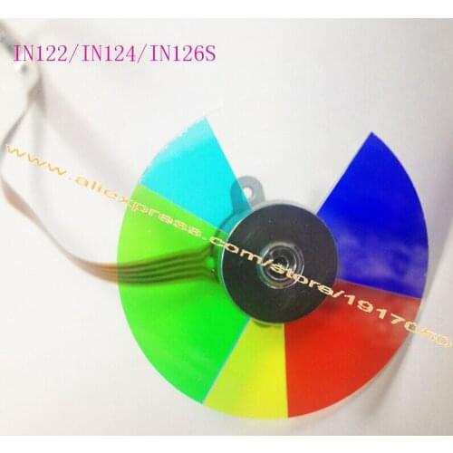 Projector color wheel for Infocus IN122, IN124, IN126, 6 segments 42mm