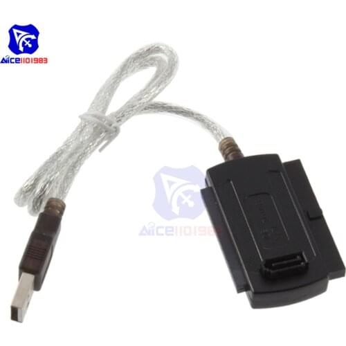 Diymore USB to IDE SATA 5.25 S-ATA 2.5 3.5 480Mb/s Data Interface Adapter Cable for Computer