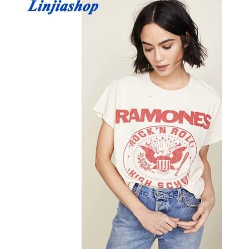 Summer Funny Female Tees Beige Cotton Short Sleeve Graphic Tees Plus Size Loose Greek Sorority Oversized tshirts