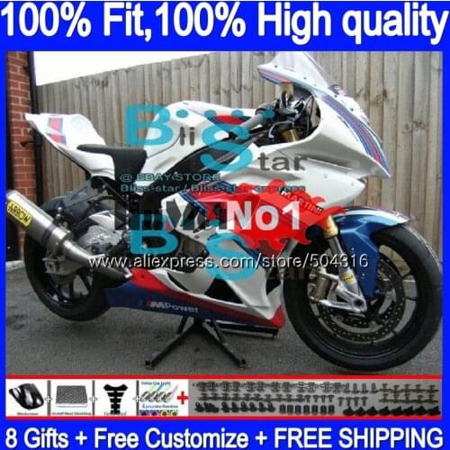 Injection Mold For BMW S 1000 RR S 1000RR 33MC.73 S1000 RR 2015 2016 2017 2018 S1000RR 15 16 17 18 OEM Fairings Kit white glossy
