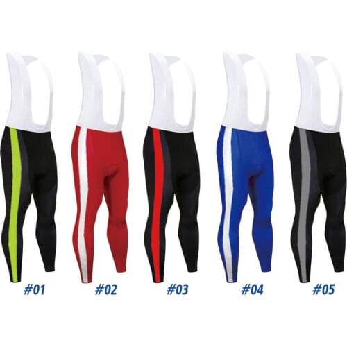 New Style 2021 Quality Breathable Long Cycling Jersey Bib With Bicycle Team Trousers Riding Spring Autumn 9D Padded Pant