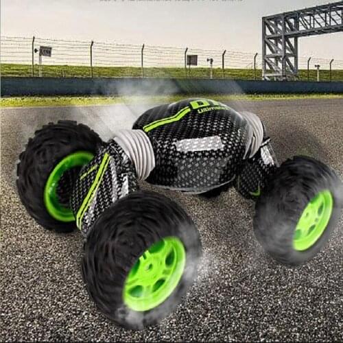 R/C Twist- Desert Car two sides roll torsional deformation hyper tumble ultimate 360 degrees drift stunt car