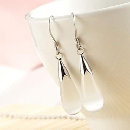 CostumeBuy Game Final Fantasy Tifa Cosplay Earing Water Drop Design Dangle Earring Accessories