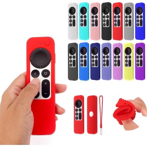 Remote Controller Silicone Dustproof Cover Home Storage Protective Case for Apple TV Remote Controller Case For Apple TV 4K