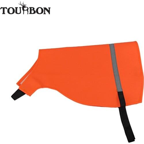Tourbon Hunting Outdoor Dogs Vest Decoy Gun Dog Waistcoat w/ Reflective Band for Chest Protector Jacket Clothing