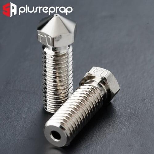 V6 Volcano Plated Copper Nozzle Durable Non-stick High Performance M6 Thread Nozzle 3D Printers For E3D Volcano Hotend Exruder
