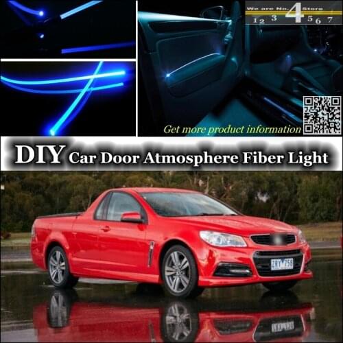 Interior Ambient Light Tuning Atmosphere Fiber Optic Band Lights For Holden Ute Inside Door Panel illumination (Not EL light)