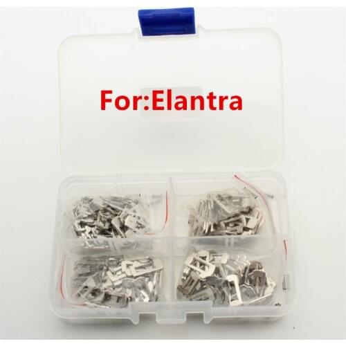 XIEAILI 200Pcs/lot For Car Lock Repair Accessories Car Lock Reed Lock Plate For Hyundai Elantra M462