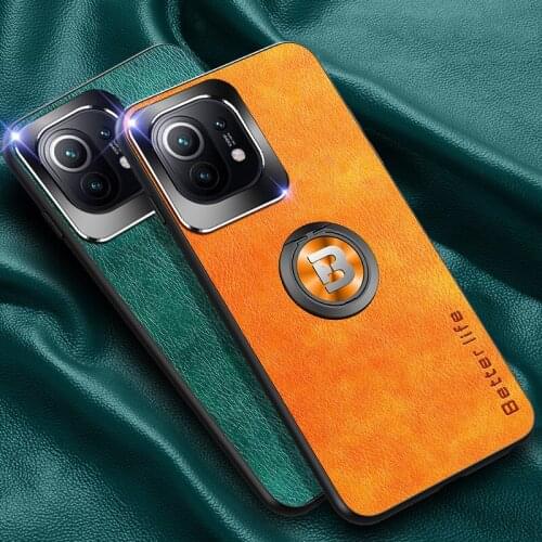 Camera Lens Protection Case for Xiaomi Mi 11 Mi11 Xiaomi11 Xiao Mi 11 Magnetic Thin Phone Bag Cover Fudnas