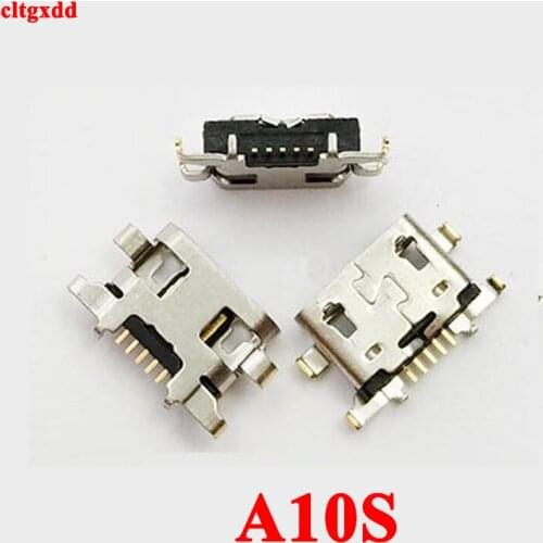 100pcs / lot For Samsung A10s UM 10s 2019 A107F A107 SM-A107F Micro USB Charging Charge Port Connector Dock Socket Jack Plug