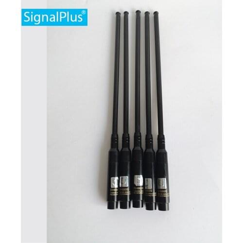 UV antenna 144mhz 430mhz Dual Wide Band Telescopic VHF/UHF 144/430MHz Two Way Radio antennas SMA male