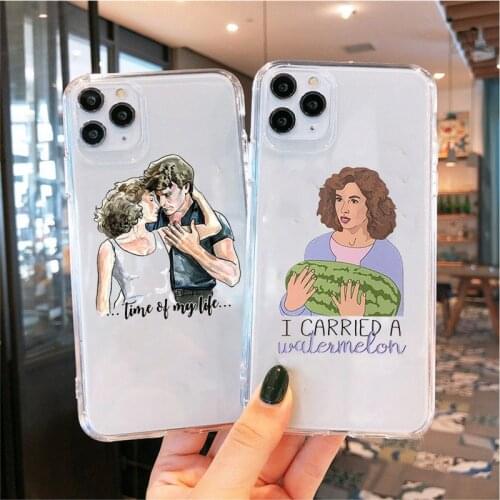 Dirty Dancing Phone Case for IPhone 7 8 6Plus 12 XS MAX X 11 Pro XR Hip Hop Soft Clear Back Cover Coque Fundas