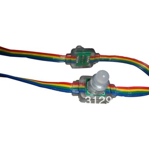 DC12V RGB dump node;100pcs a string;injection type;IP66
