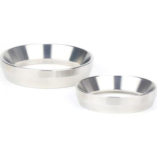 51mm/58mm New Arrival Coffee Dosing Ring for Brewing bowl Coffee powder for Espresso barista tool Protafilter Coffee Tamper