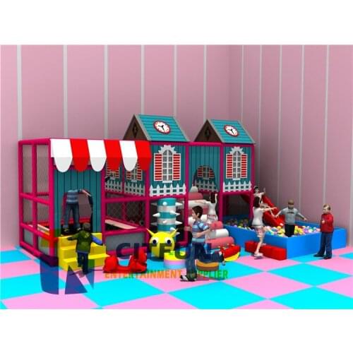 EU Standard Eco-friendly Childrens best love Soft Indoor Playground play center with Ball Pit for sale IP-012B