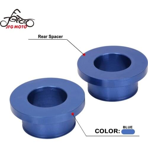 Rear Wheel Spacer Hub Collars Kit For Yamaha YZ250F YZ450F YZ125X YZ250X YZ250FX YZ450FX WR250F WR450F YZ125 YZ250 YZF WRF
