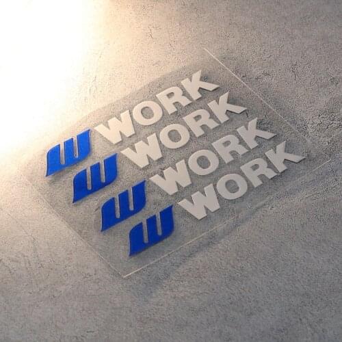 Locotive Car Styling Vinyl Applique Auto Window Motorcycle Bicycle Decorate Stickers for Japanese Work