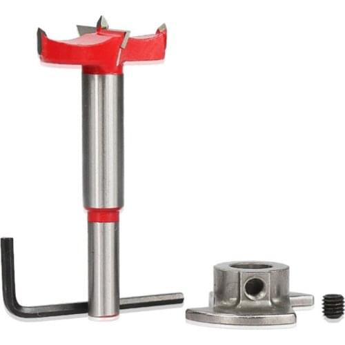 5pcs Drill Bit Set 15-35mm Wood Cutter Hex Wrench Woodworking Hole Saw for Power Tools Carbide Steel Hot Drills