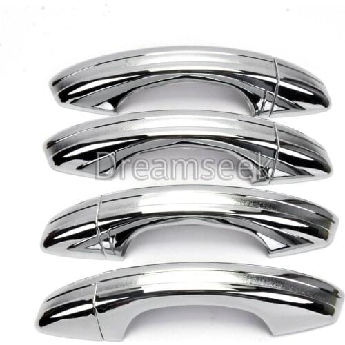 Door Handle Cover For Skoda Octavia 2015 2016 ABS Chrome Molding Trim Bezel Car Exterior Decoration