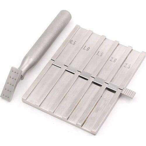 Costal cartilage slicer nose carving slicer nose shaping tool cosmetic shaping cartilage slicing device rhinoplasty set surgical