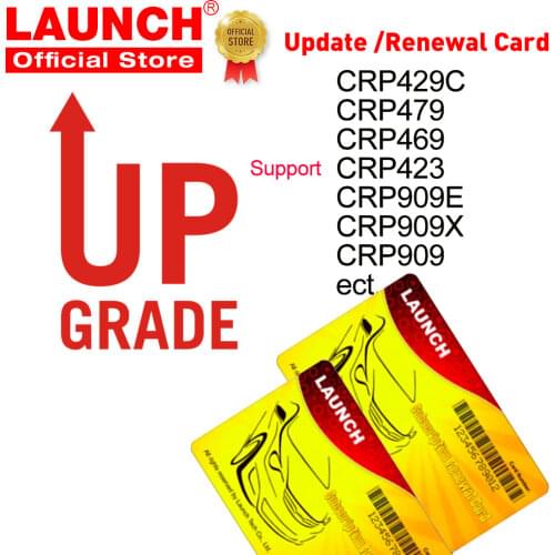 LAUNCH Official Store Pin card software update card support for X431 CRP429C CRP479 CRP469 CRP423 CRP909E CRP909 CRP909X