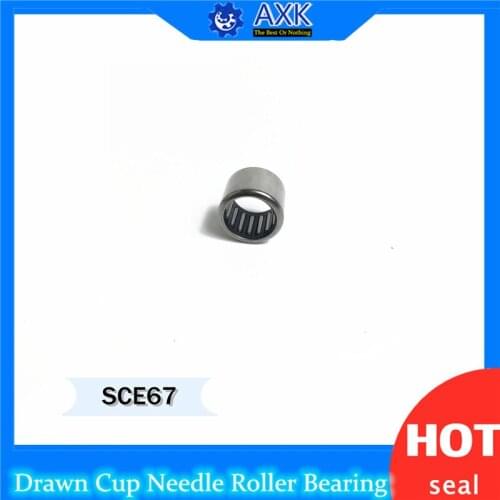 SCE67 Bearing 9.525*14.29*11.11 mm ( 5 PCS ) Drawn Cup needle Roller Bearings B67 BA67Z SCE 67 Bearing