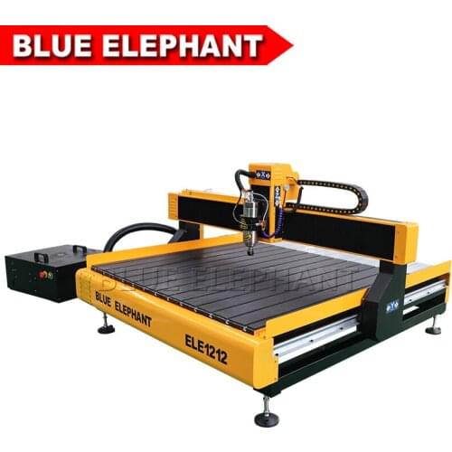 Blue elephant 3d cnc router machine 1212 wood carving advertisement machine for hot sale