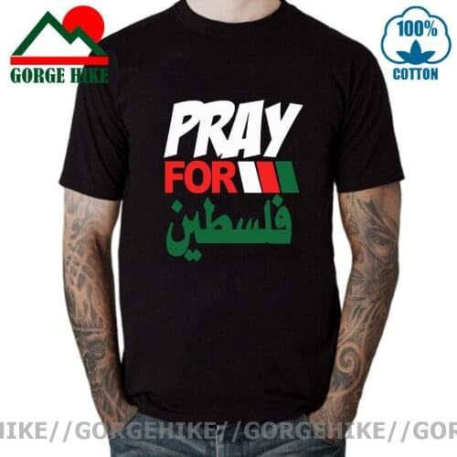 GorgeHike Funny Pray for Palestine T-shirt Arabic War Free Gaza Free Palestine T shirt women men Stylish Fashion Tops Tee shirt