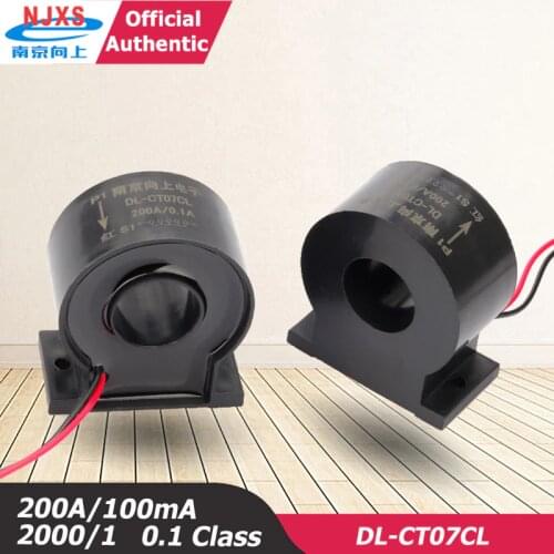 High Quality Micro Precision AC Current Transformer DL-CT07CL 200A/100mA 2000/1 200A/50mA 4000:1 manufacturer factory price