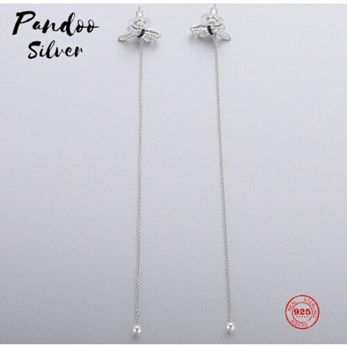 Fashion Charm Original 1:1 Copy, Bow Element Pearl Embellishment Fashion Wild Earrings Women Luxury Jewelry Gift
