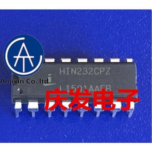 10pcs 100% orginal new 100% quality real stock HIN232CPZ DIP16