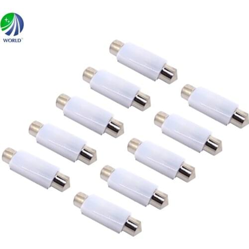 10Pcs Can Bus,Festoon/211/C5W,Car LED Bulb,LED Interior Light,(USA:212,6418,7065,DE3022,European:6418，6411)SV8.5