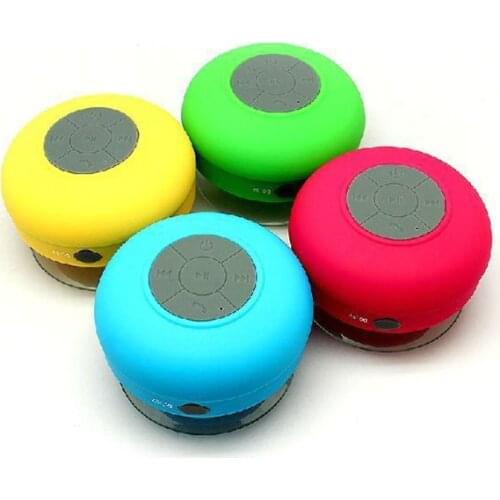 2018 New waterproof Wireless Bluetooth Portable Mini Shower Speaker & Handsfree speaker for iphone samsung HTC MP4 60pcs/lot