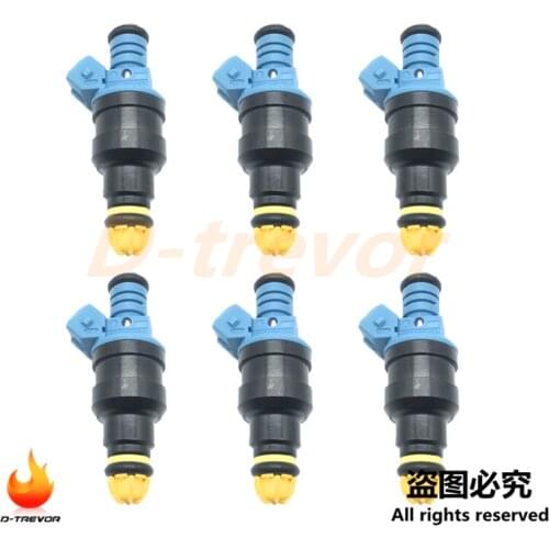 6Pcs 0280150715 Fuel Injector Nozzle for BMW 325i 325is 325iX 750iL 850CSi 850i
