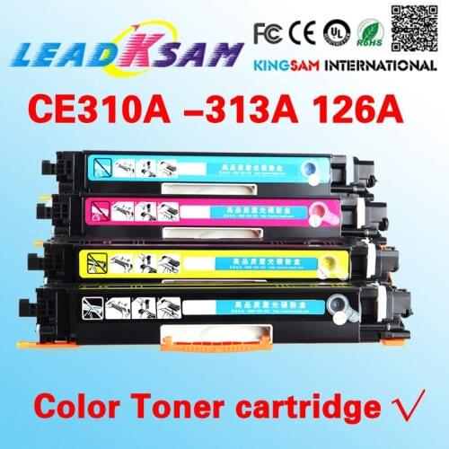 CE310 CE310A -313A 126A 126 Compatible Color Toner Cartridge For hp126 LaserJet Pro CP1025 M275 100 Color MFP M175a M175nw