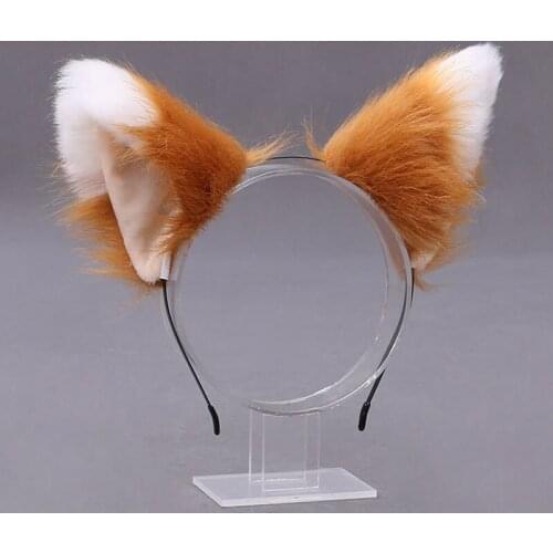 Halloween Fox Ears Headband Finger Doll