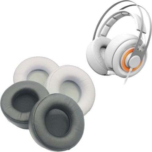 2Pcs Foam Ear Pads Pillow Cushion Sponge Ear Cotton Earmuffs For Steelseries SIBERIA 650 Headphones
