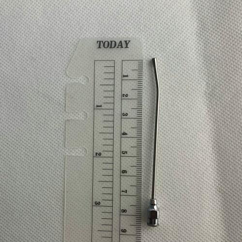 100pcs/lot 1.8mm x 85mm #18 Curve Hand Feeding Rearing Gavage Crop Needle gavage feeding for birds