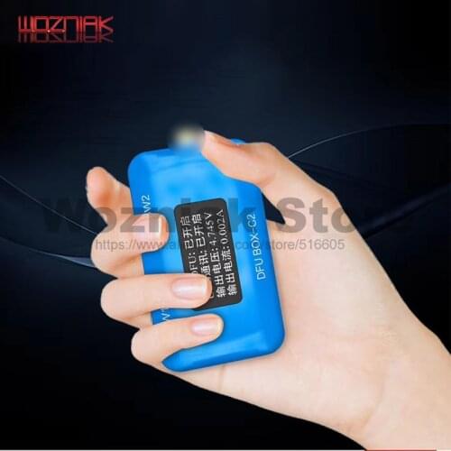 JC DFU BOX C2 For DCSD Cable Enter Restoring Rebooting IOS SN ECID MODEL Information Reading USB Enter the purple screen