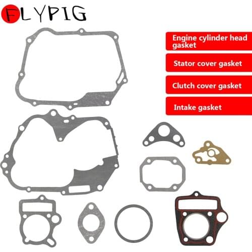 FLYPIG Engine Head Cylinder Stator Clutch Intake Gasket Set for Honda 70-90CC 110CC CRF70 CRF70F CT70 Trail 70 S65 XR70
